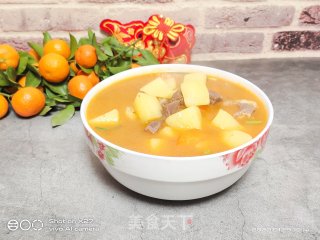 牛腩胡萝卜汤的做法步骤：8