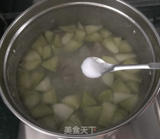 羊蝎子青萝卜汤的做法步骤：8