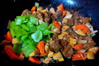 杏鲍菇炒牛肉的做法步骤：10