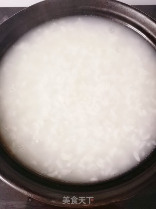 皮蛋香肠粥的做法步骤：5