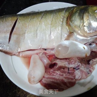 原味焖青鱼的做法步骤：1