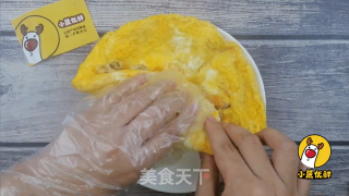 蛋卷鹅肝炒饭 酸甜鲜香，源自北欧，纯净生鲜【小鹿优鲜】的做法步骤：9