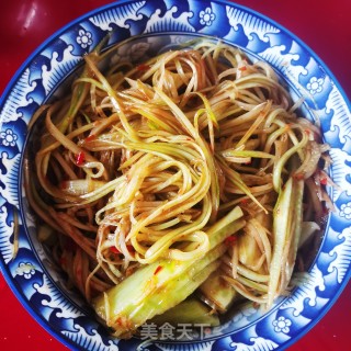 酱拌黄瓜丝的做法步骤：6