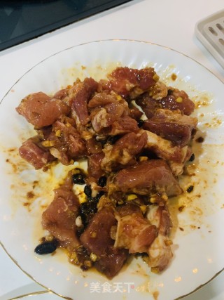豆豉蒸排骨的做法步骤：7