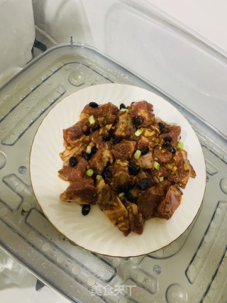 豆豉蒸排骨的做法步骤：8