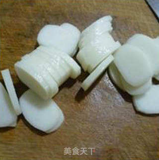 香肠圆白菜年糕汤的做法步骤：6