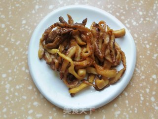 红椒素鳝丝的做法步骤：4