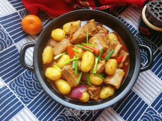 小土豆洋葱炖排骨的做法步骤：19