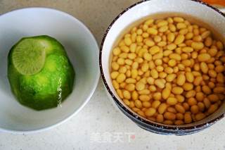 萝卜烧黄豆的做法步骤：1