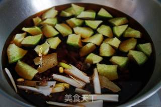 萝卜烧黄豆的做法步骤：5