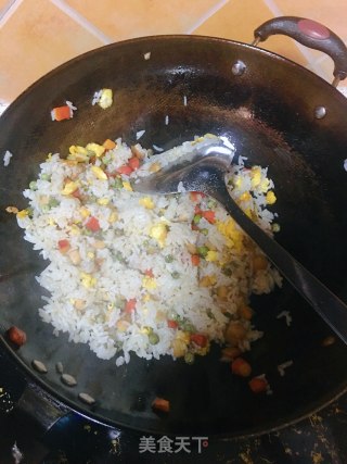 炒饭的做法步骤：5