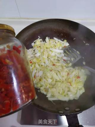 大白菜炒牛肉的做法步骤：5