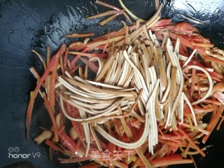 炒三丝的做法步骤：6