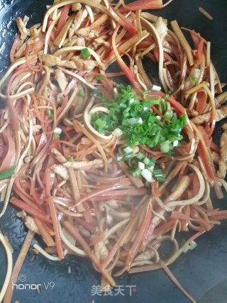 炒三丝的做法步骤：8
