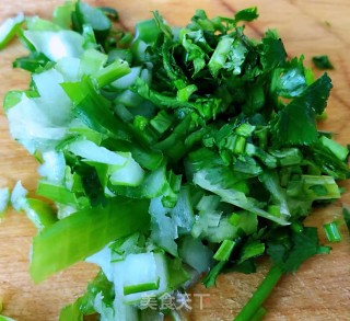 #腊味#腊肠豆腐时蔬丸的做法步骤：11
