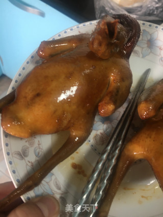 脆皮乳鸽（传统）的做法步骤：11