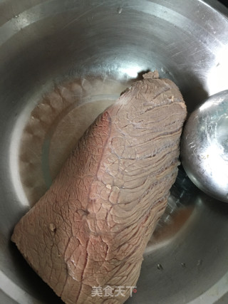 卤水牛展的做法步骤：1