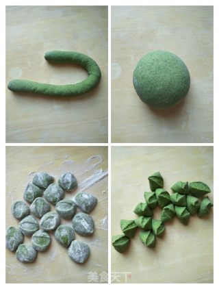 菠菜面春饼的做法步骤：3