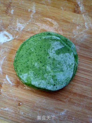 翡翠春饼的做法步骤：7