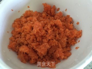 五分钟胡萝卜鸡蛋饼的做法步骤：2