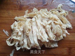 生菜拌人造肉的做法步骤：2