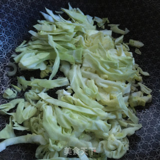 蚝油包菜的做法步骤：5