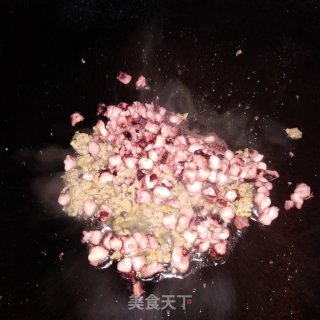 海味中梅焗饭的做法步骤：8