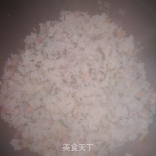海味中梅焗饭的做法步骤：12