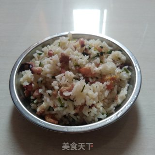 海味中梅焗饭的做法步骤：13