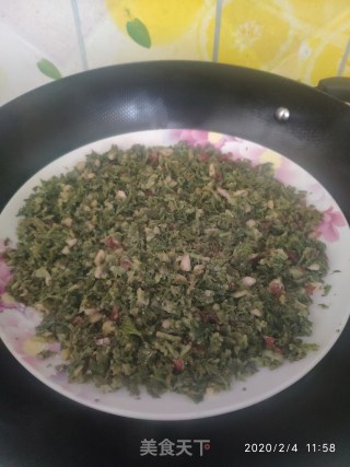 蒸萝卜缨的做法步骤：8