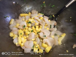 虾仁炒玉米的做法步骤：3