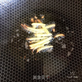 芹菜虾仁的做法步骤：3