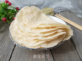 烙春饼的做法步骤：8