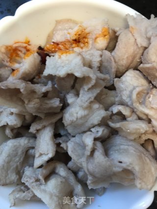 豆豉五花肉片炒土豆的做法步骤：3