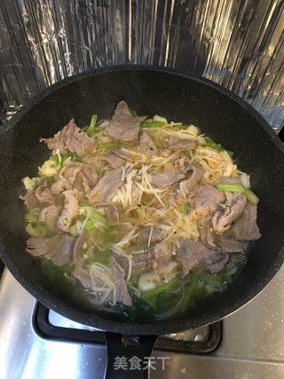 蔬菜清汤肥牛的做法步骤：7