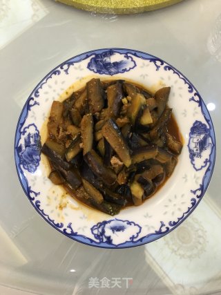 鱼香茄子的做法步骤：8