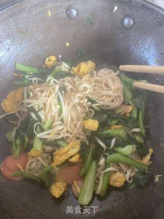 炒面条的做法步骤：6