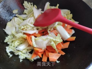 清肠食谱  醋溜白菜的做法步骤：5