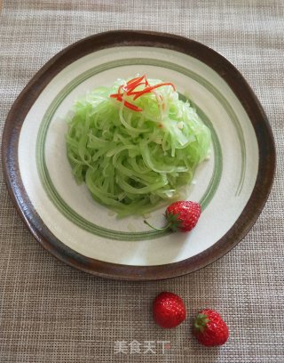 凉拌笋丝的做法步骤：6