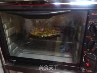 鸡蛋馒头披萨的做法步骤：12