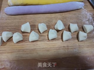 四色蒸春饼的做法步骤：4