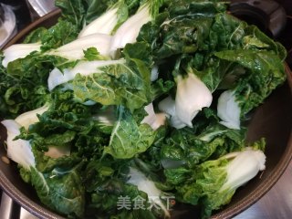 白灼奶油白菜的做法步骤：6
