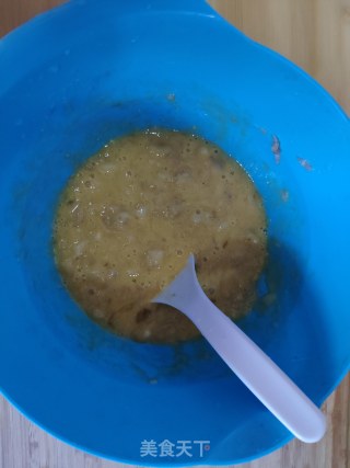 香蕉牛奶小饼的做法步骤：4