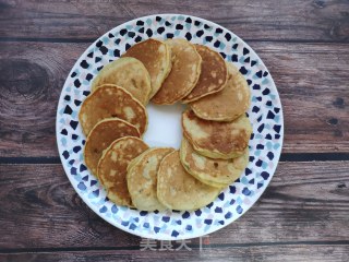 香蕉牛奶小饼的做法步骤：10