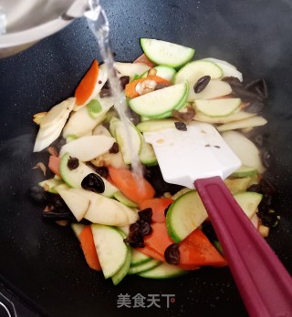 素炒的做法步骤：5