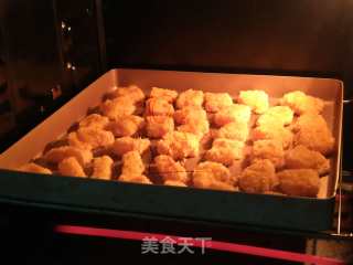 酥脆烤鱼块的做法步骤：7