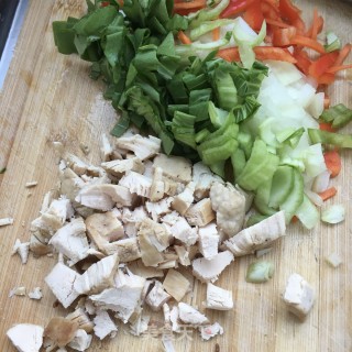 鸡肉焗饭的做法步骤：4