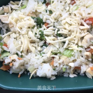 鸡肉焗饭的做法步骤：10