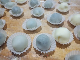 自制雪媚娘的做法步骤：10