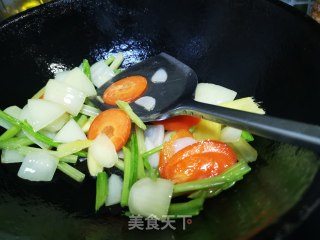 水果咕咾虾的做法步骤：5